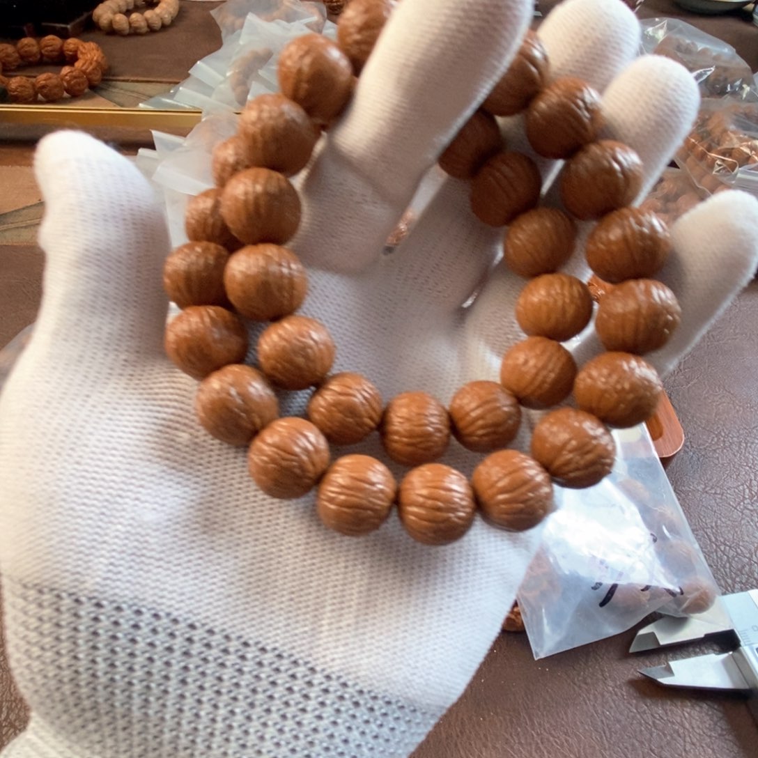 猴头核桃吊坠無*15凤羽手持