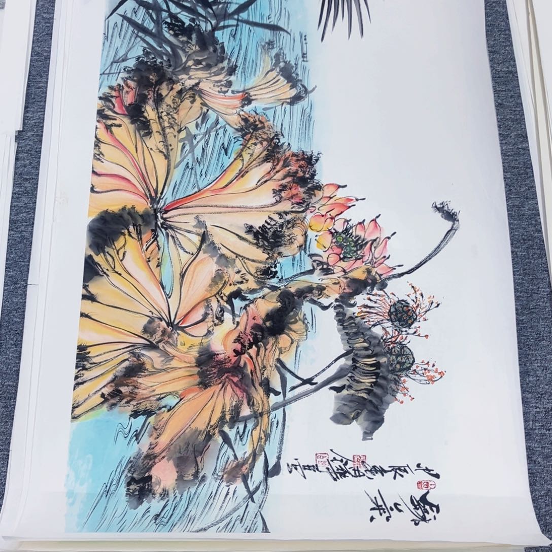 国画华*健健康康顺