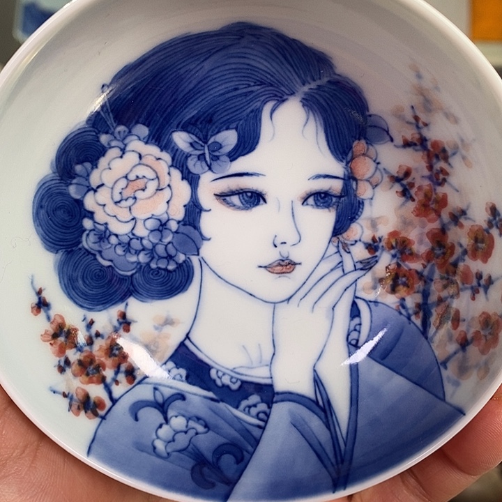 杯景德镇手工手绘陶瓷，高亮兴老师作品