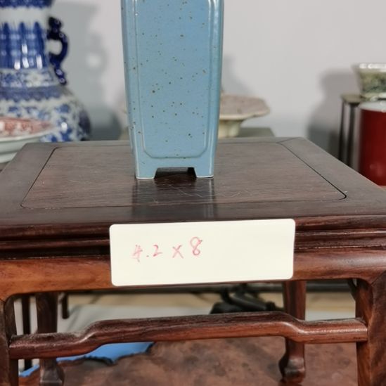 手工手绘釉盆大徳堂