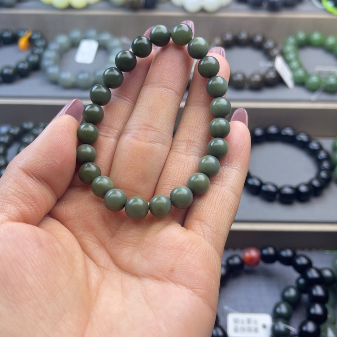 和田玉手链未镶嵌