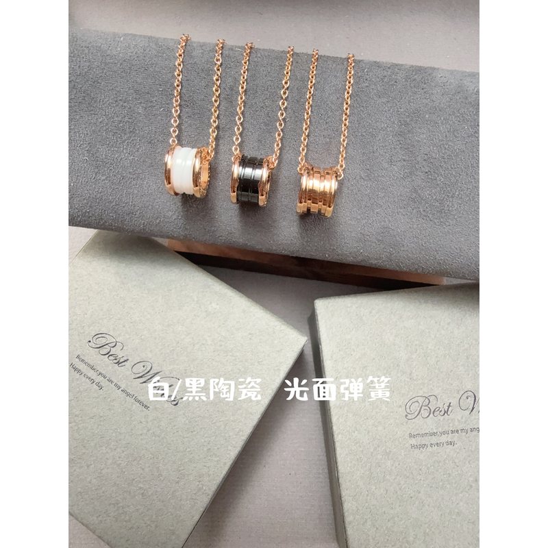 合金项链 V金高版本项链 陶瓷弹簧项链 016