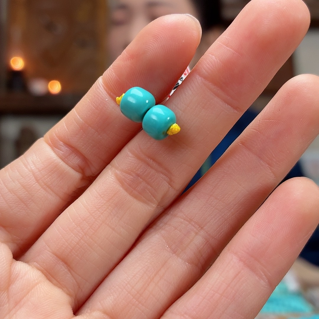 未镶嵌绿松石珠宝奇石