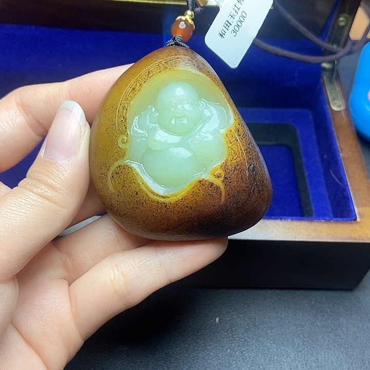 和田玉挂件未镶嵌N