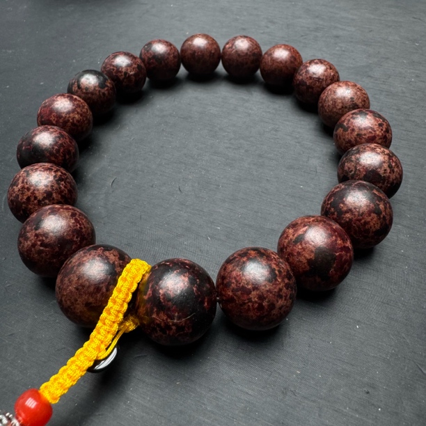 柬埔寨沉香木串G52原创木作-《娇艺特》