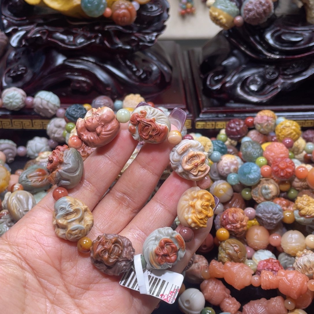 石英质玉手链未镶嵌