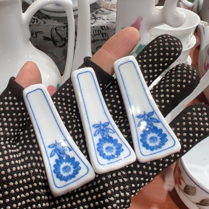 醴陵高温瓷釉下3个