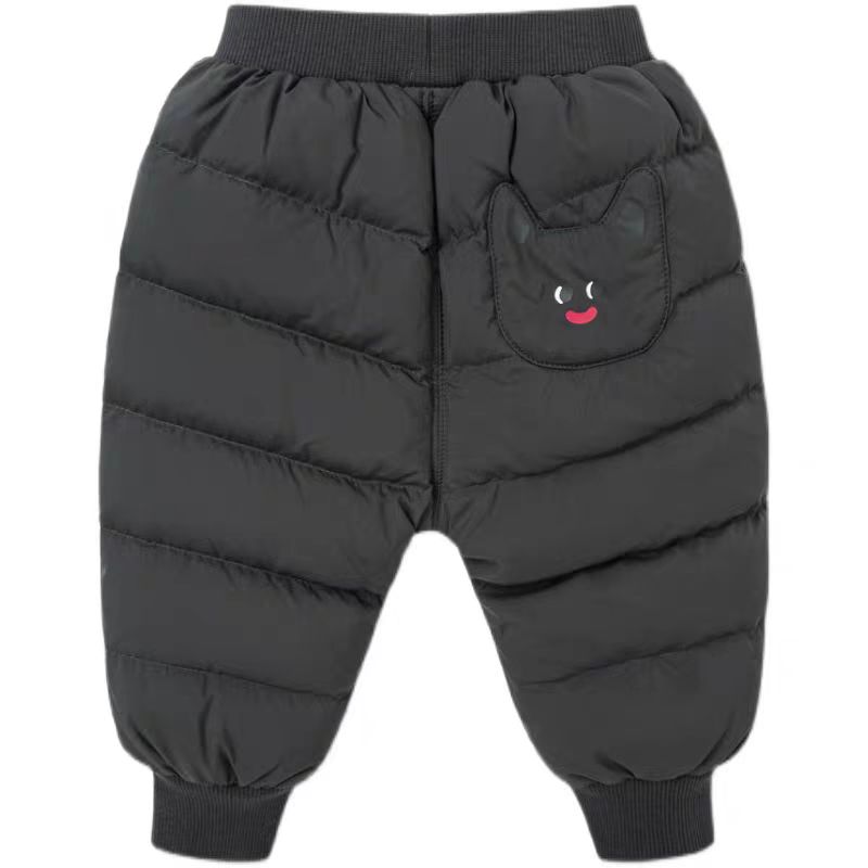 【暖暖专属】男女童羽绒裤外穿宝宝冬季加厚保暖裤婴儿鸭绒棉裤洋气