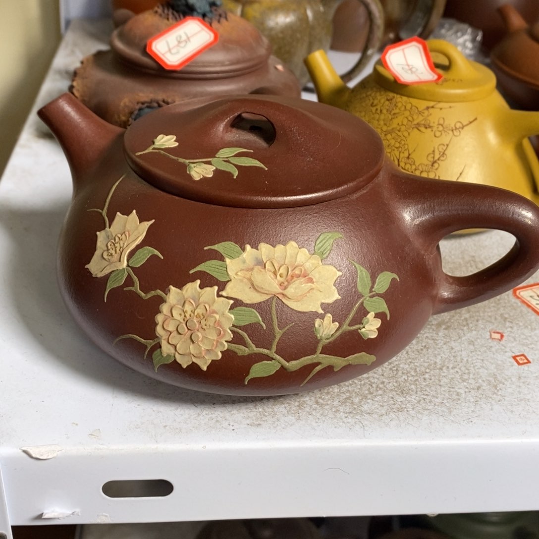 紫砂茶壶原矿手工189