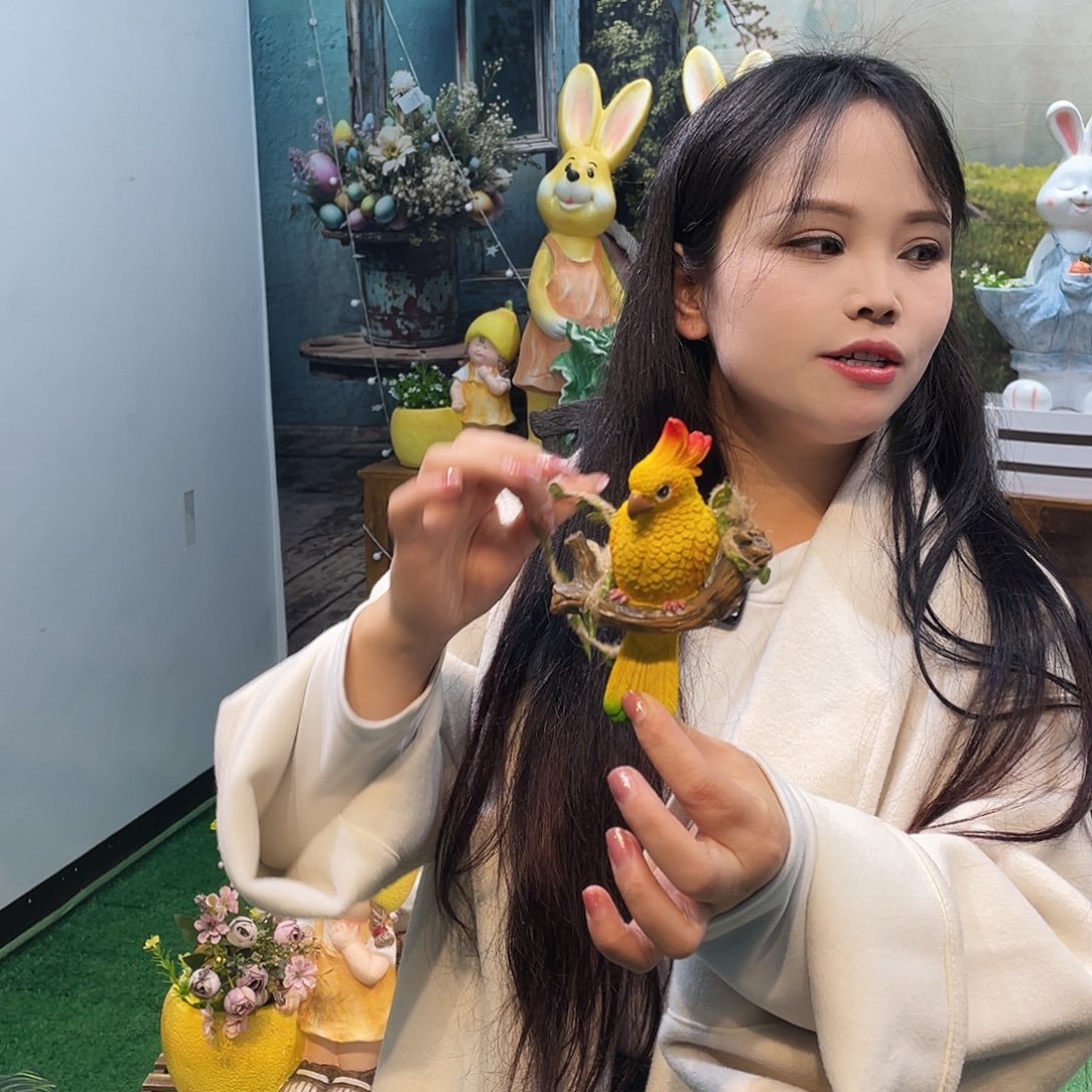 摆件花园摆件红红火火