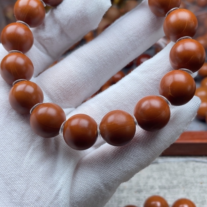 橄榄核手串/手链小***猫1.4红铁全品