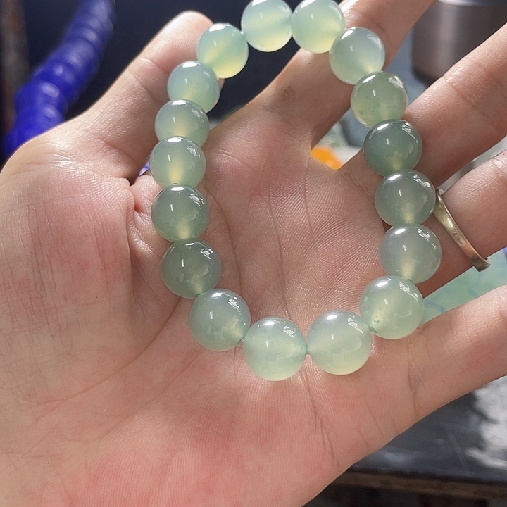 花***生未镶嵌手链翡翠手串