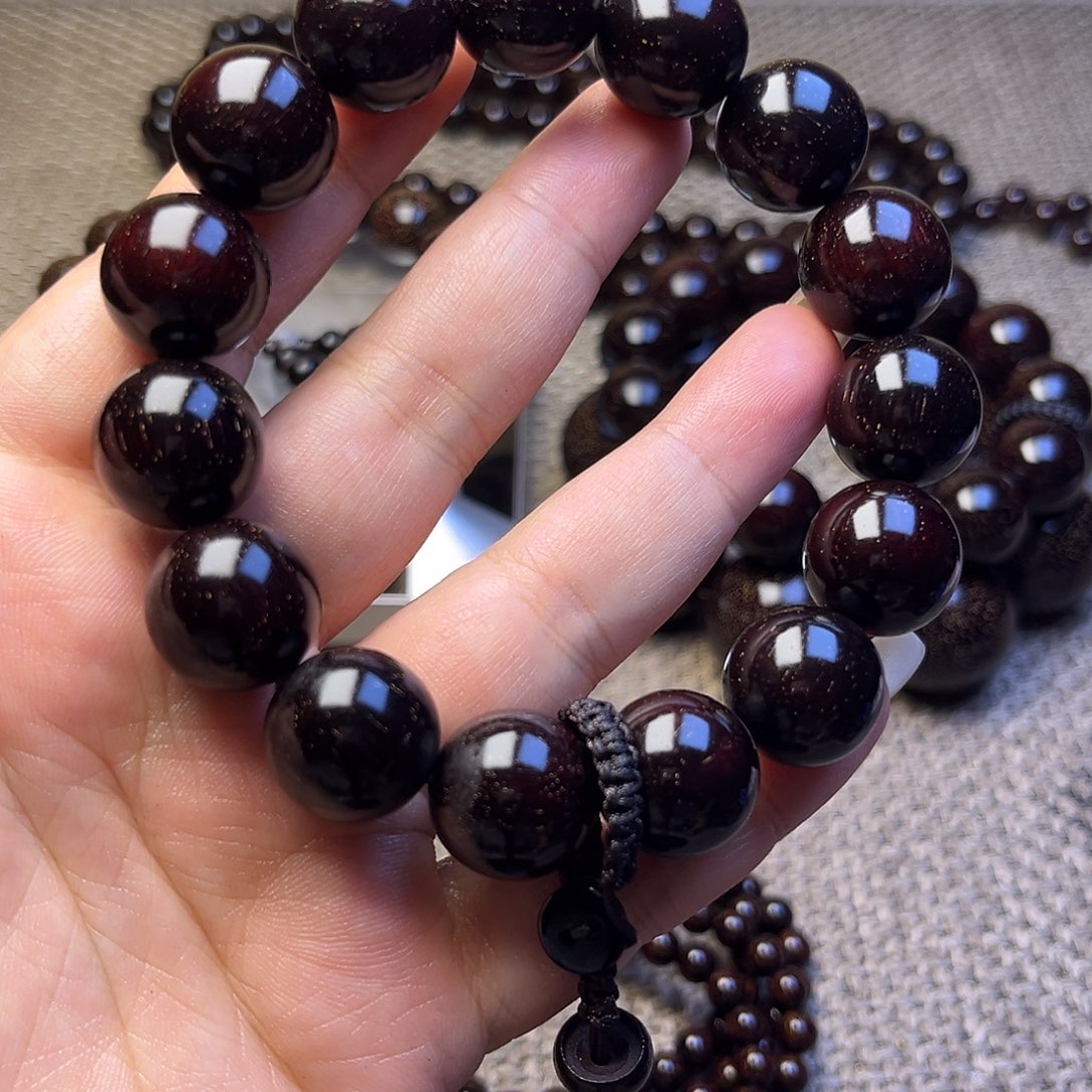 檀香紫檀（小叶紫檀）1.5 15颗多星