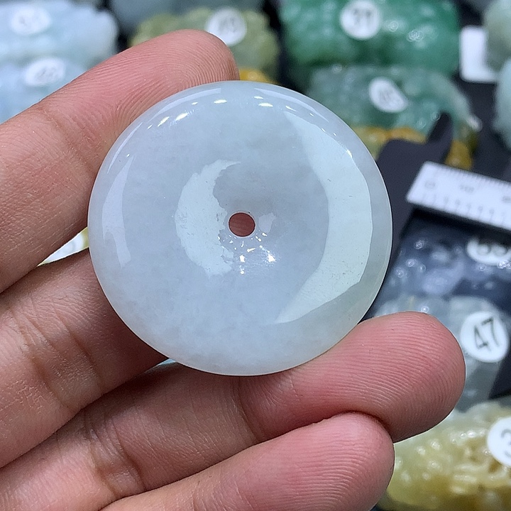 翡翠未镶嵌颈饰天然缅甸翡翠貔貅吊坠