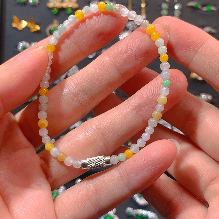 翡翠戒指未镶嵌手链