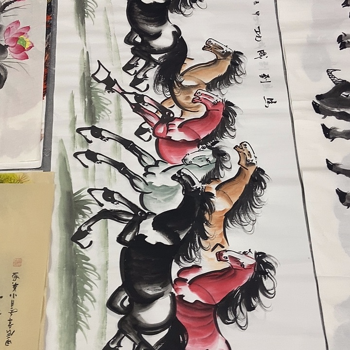 三个张画廊直播间！