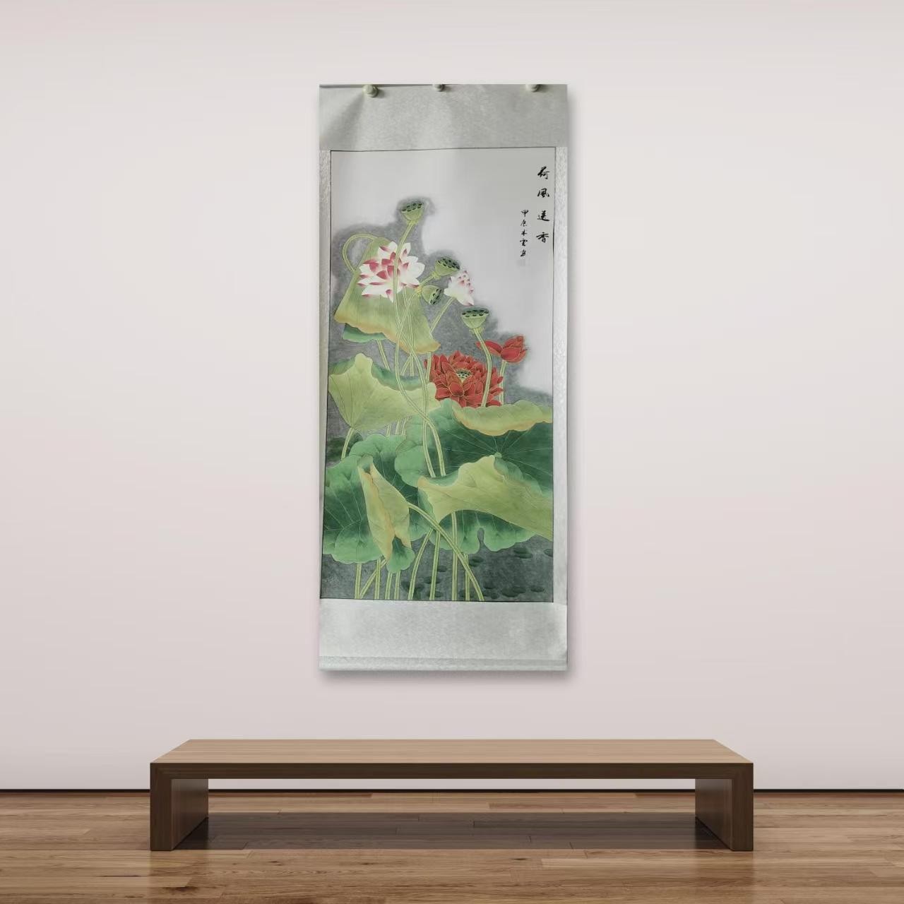 荷花-四尺-8-超级福袋-客厅办公室挂画