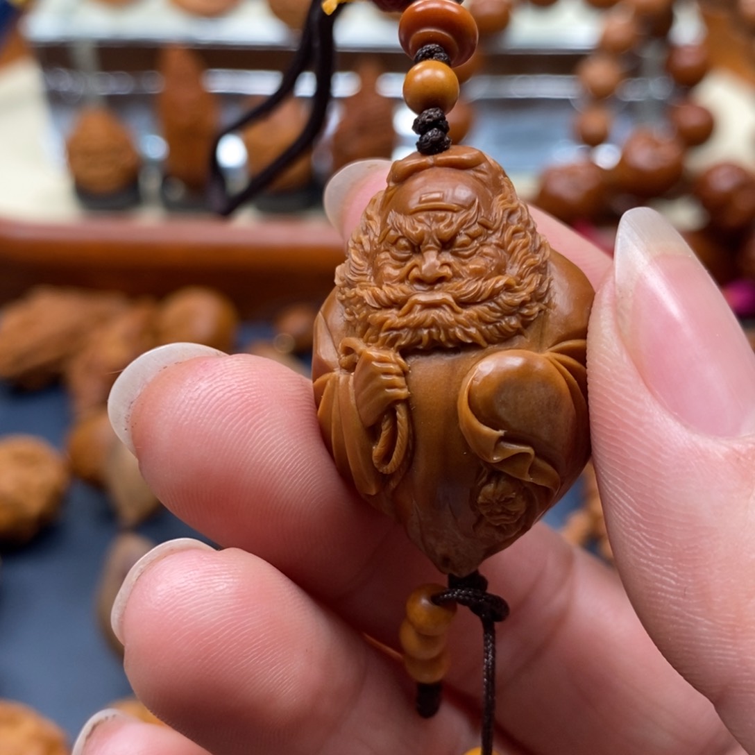 橄榄核手串/手链真****量钟馗单子