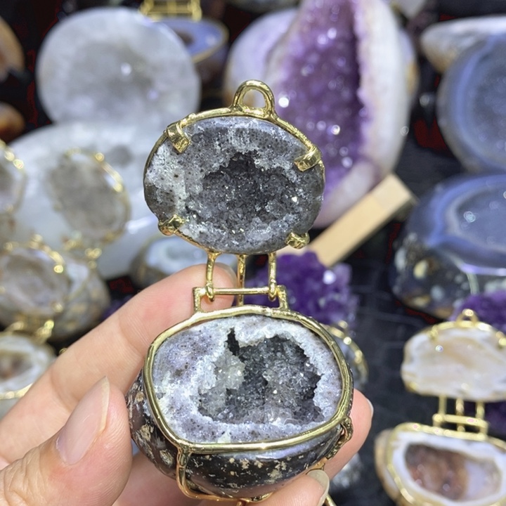 水晶珠宝半成品未镶嵌