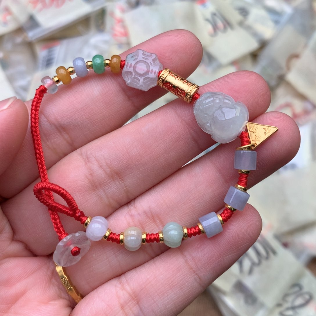 【闪购商品】未镶嵌挂件翡翠 16、5手围