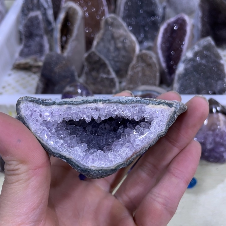 紫晶钱袋子未镶嵌