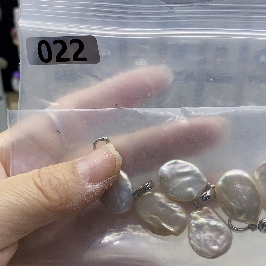 颈饰合金淡水珍珠
