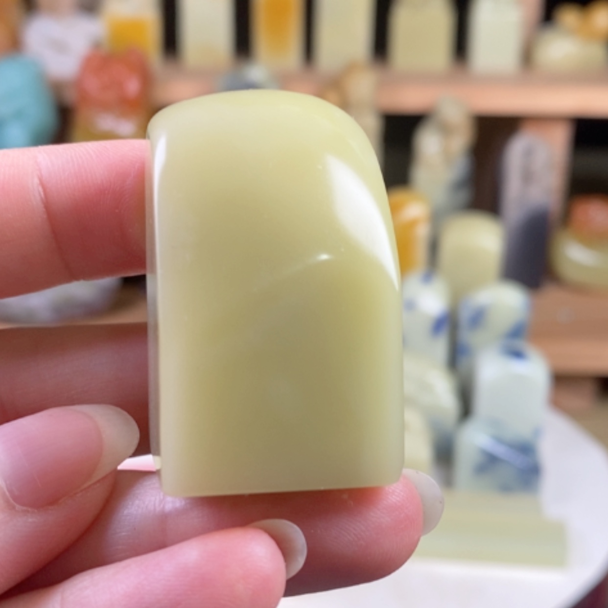 【闪购商品】青田石封门青……….