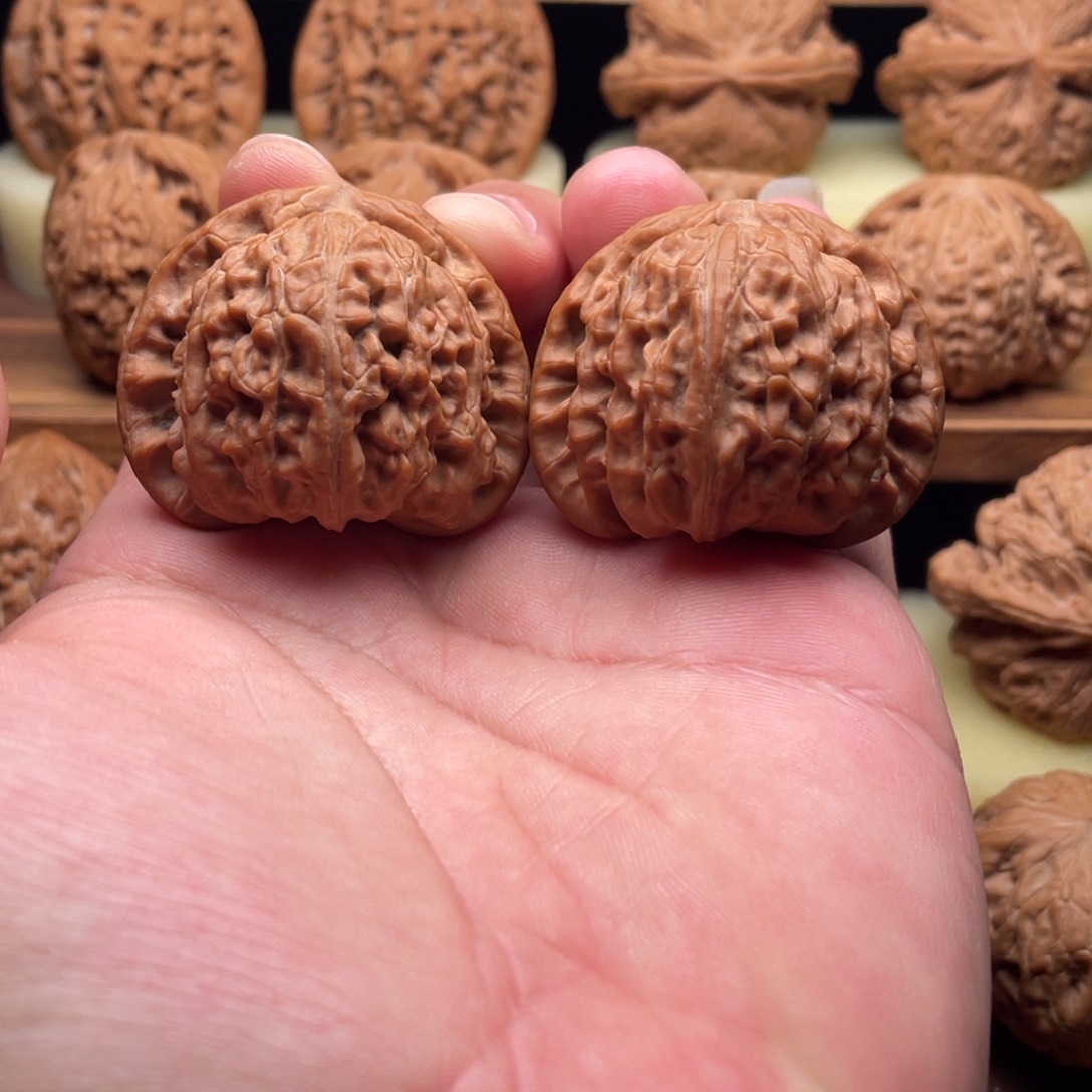 文玩核桃吊坠41全品精品白狮子