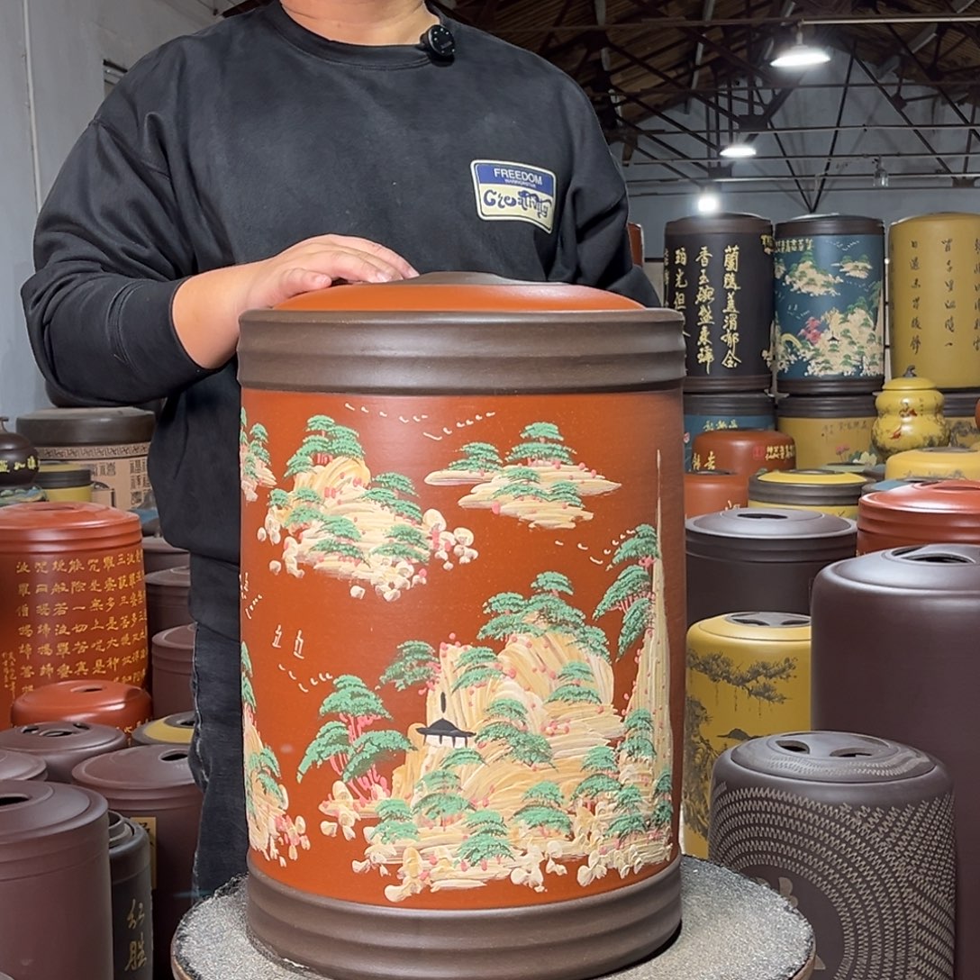 紫砂茶叶罐茶叶罐