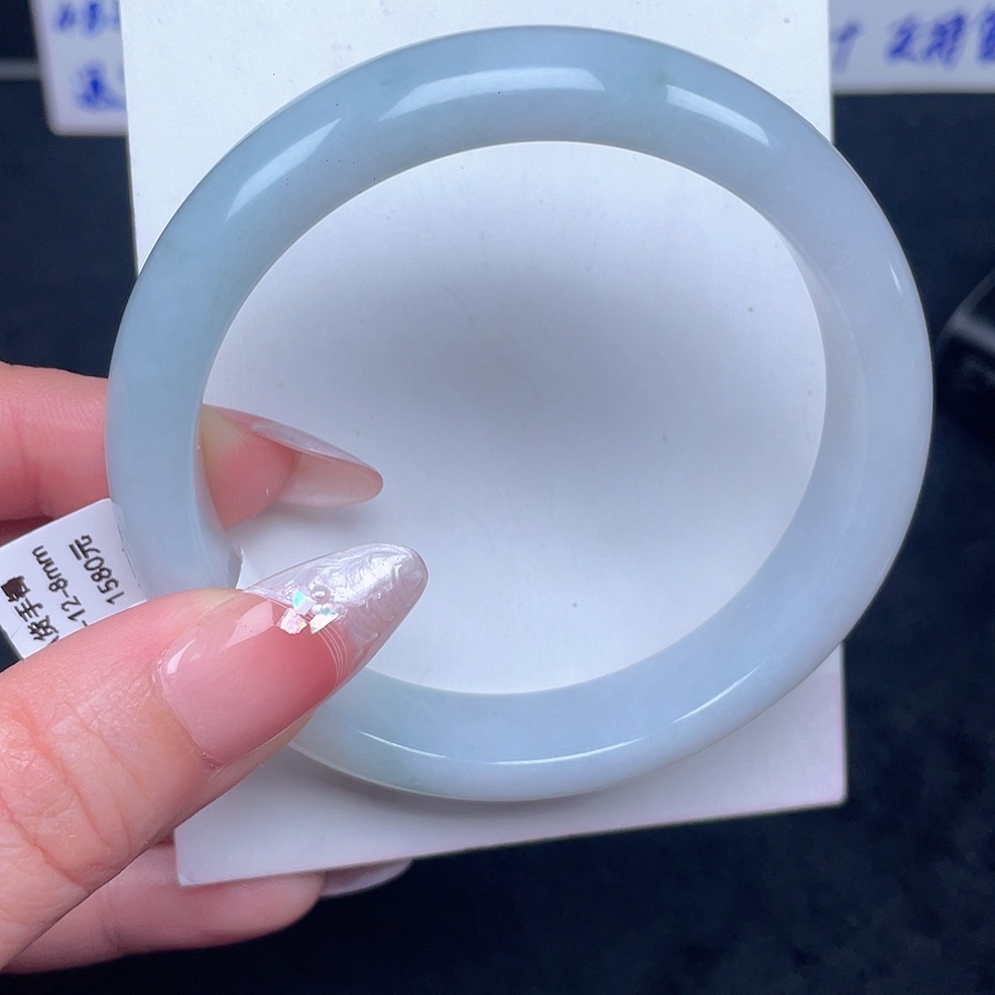 翡翠未镶嵌手镯041