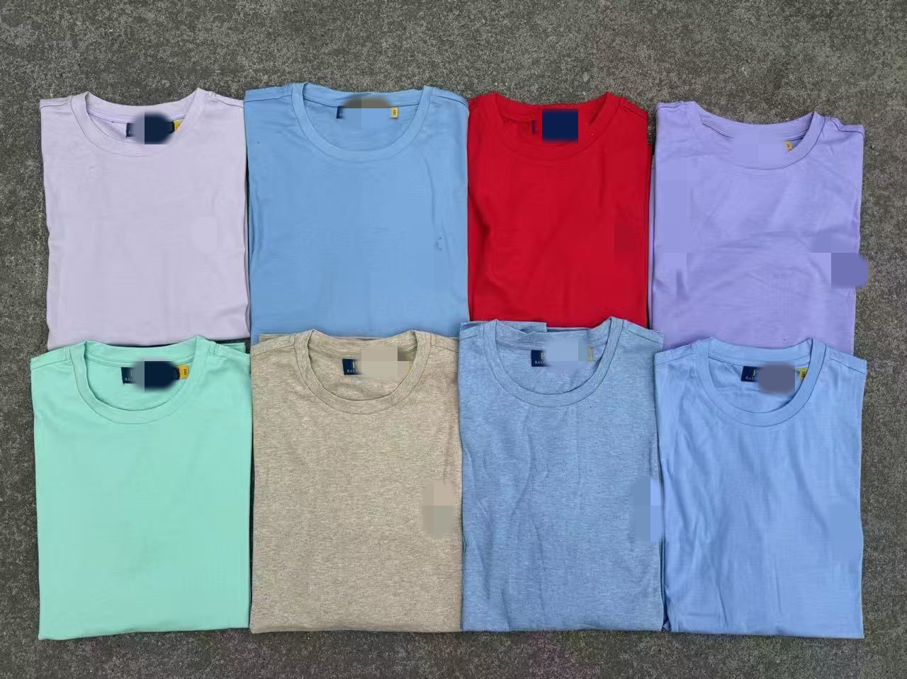 Polo 小马刺绣打底衫圆领长袖棉t