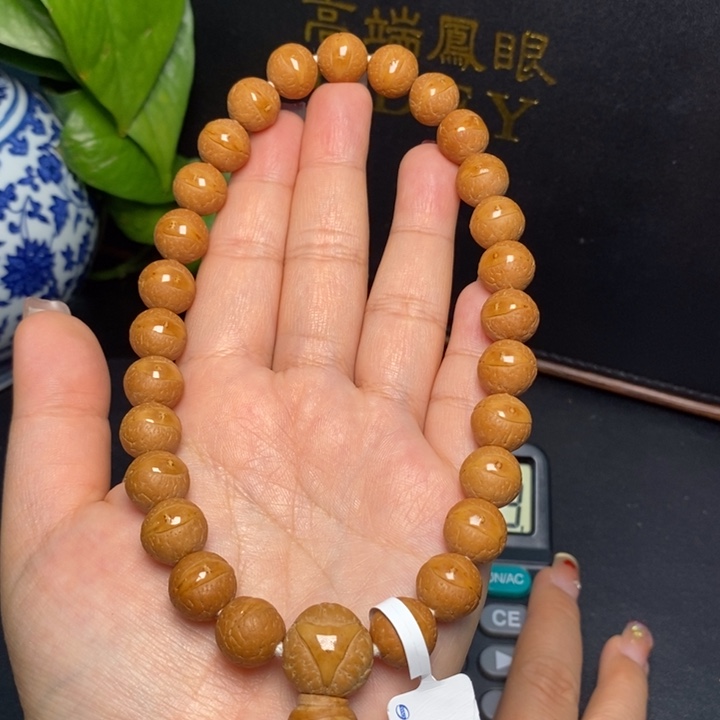 凤眼菩提手串尼泊尔