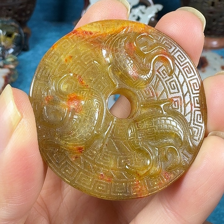 和田玉（糖玉）未镶嵌挂件