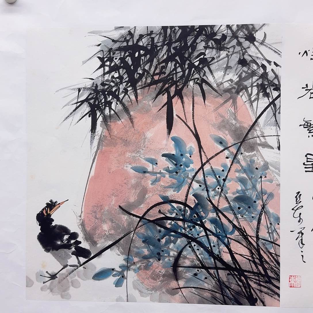 国画多次参加国内外大型