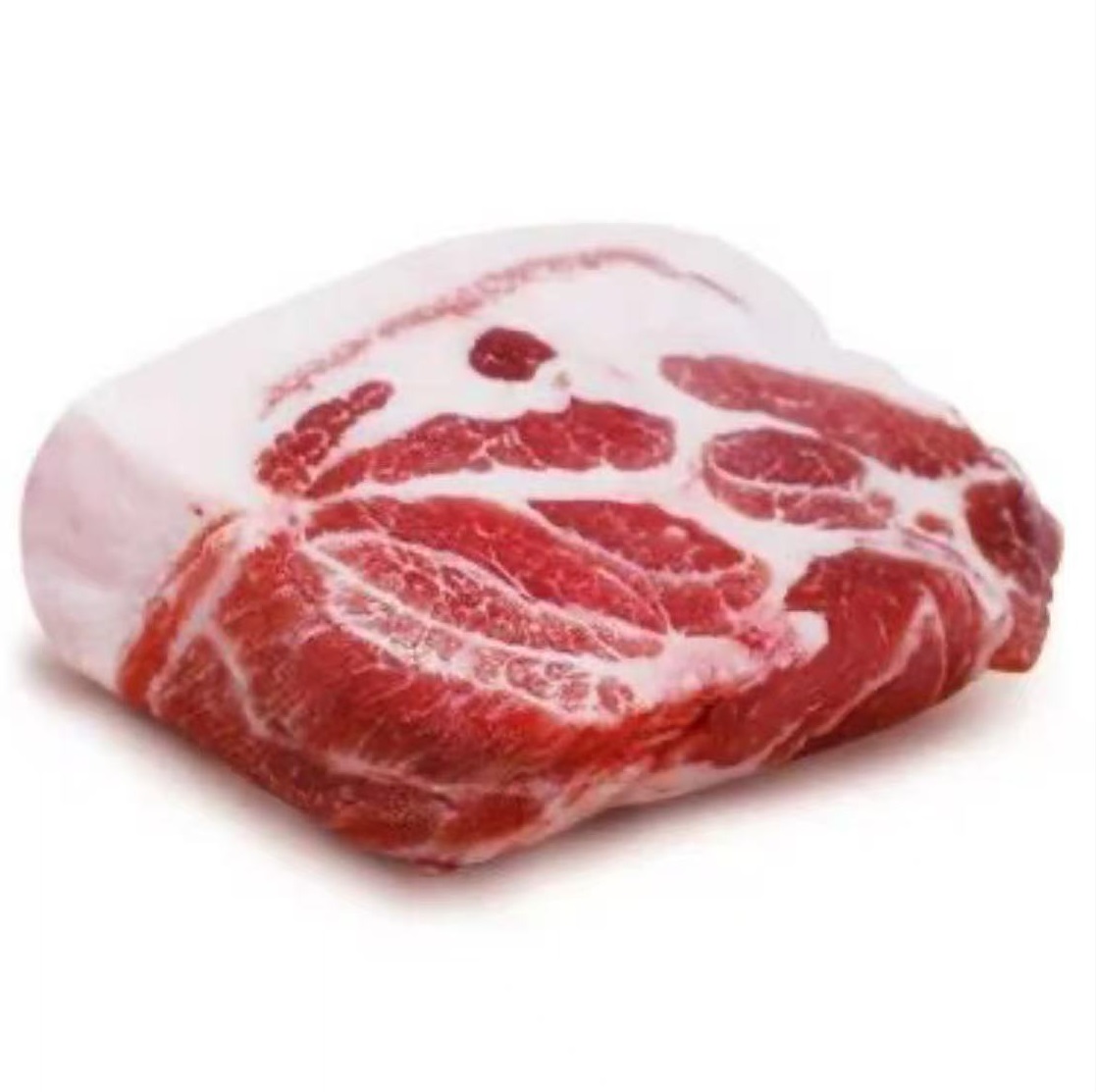 农家生态养殖黑毛猪梅花肉