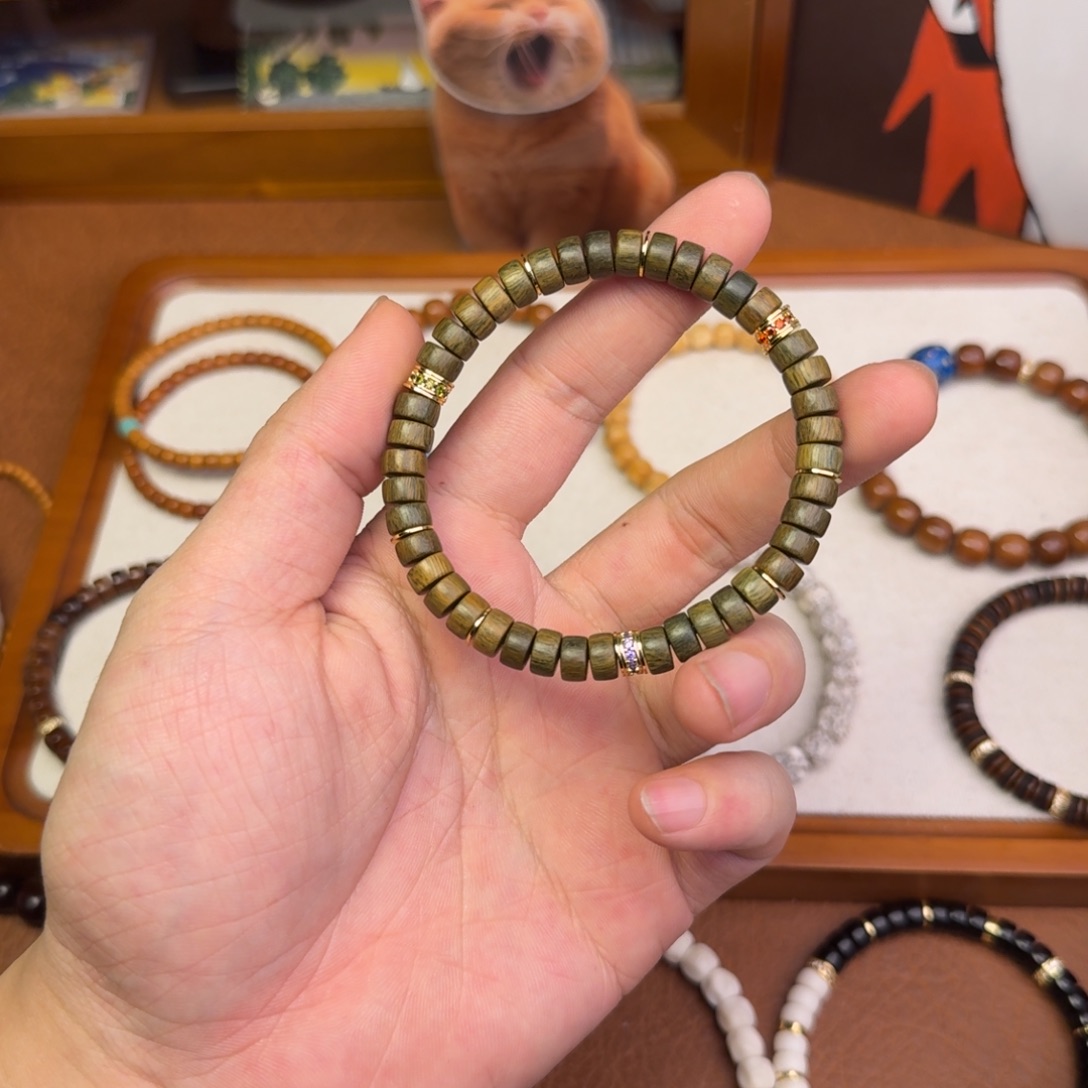 维腊木（绿檀）手串/手链