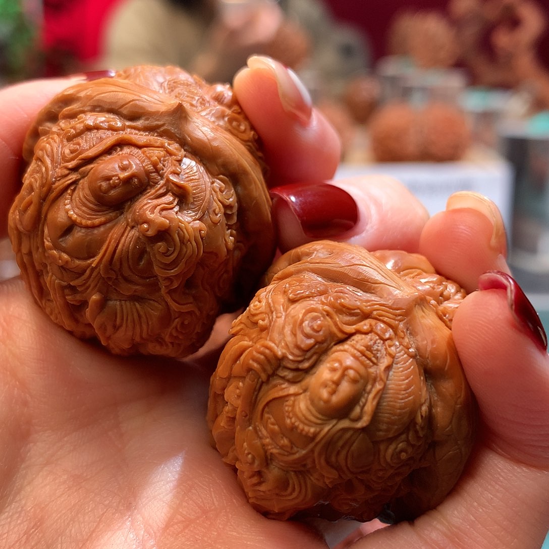 文玩核桃把件————————