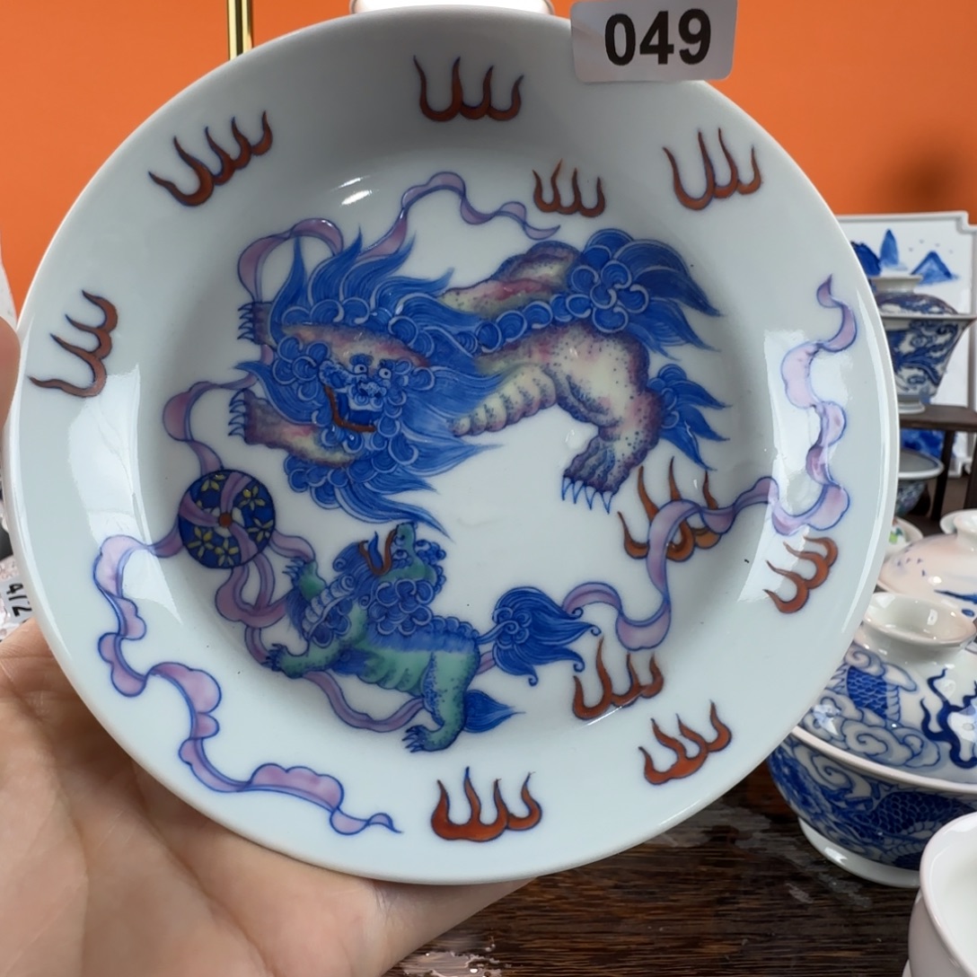 瓷片景德镇手绘青花瓷器049
