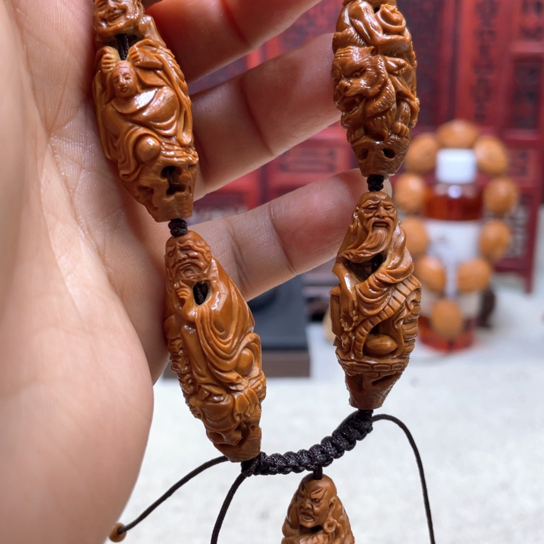 橄榄核吊坠橄榄核雕