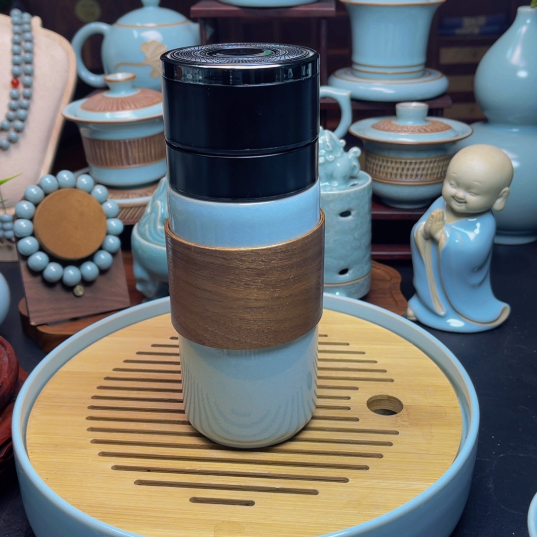 【闪购商品】摆件陶汝州壶，壶，杯，壶壶壶，