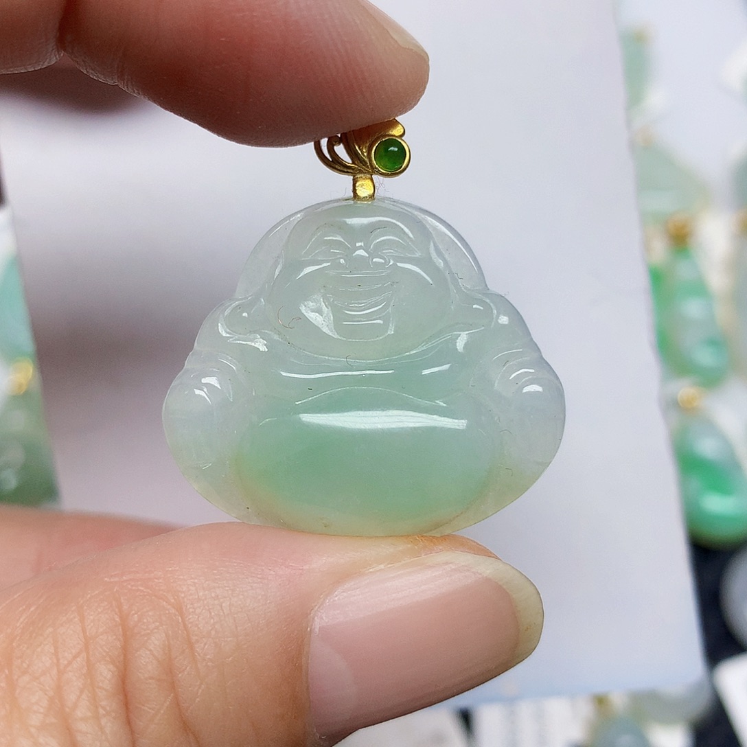 翡翠未镶嵌颈饰467888