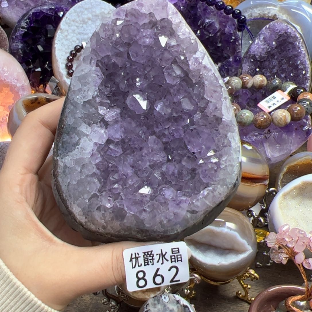 未镶嵌大型摆件（非配饰）紫晶862