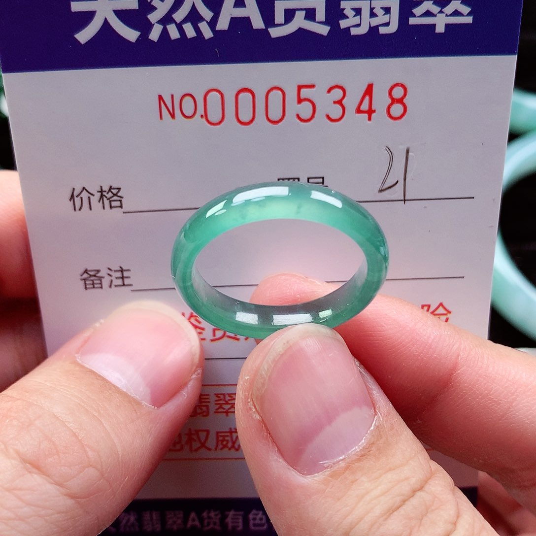 【闪购商品】翡翠戒指未镶嵌天然