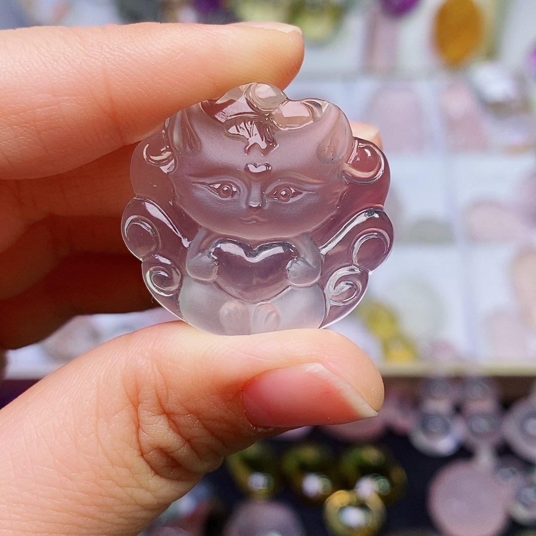 水晶吊坠(赠链)未镶嵌