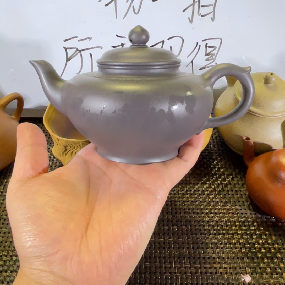 茶壶紫砂宜兴紫砂壶微瑕