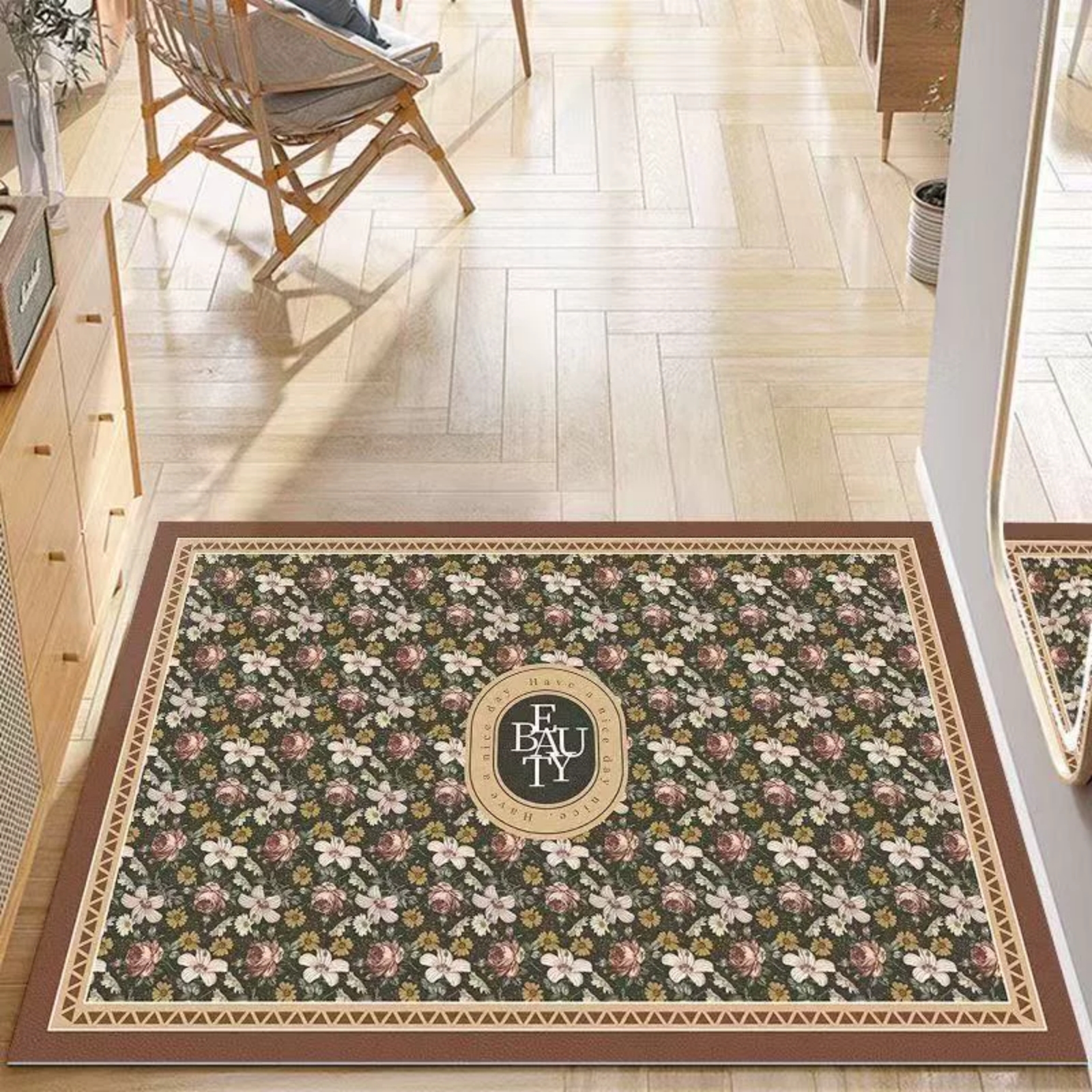 可擦免洗吸水皮革入户地垫玄关地垫，大门口地垫，过道地垫入户门垫