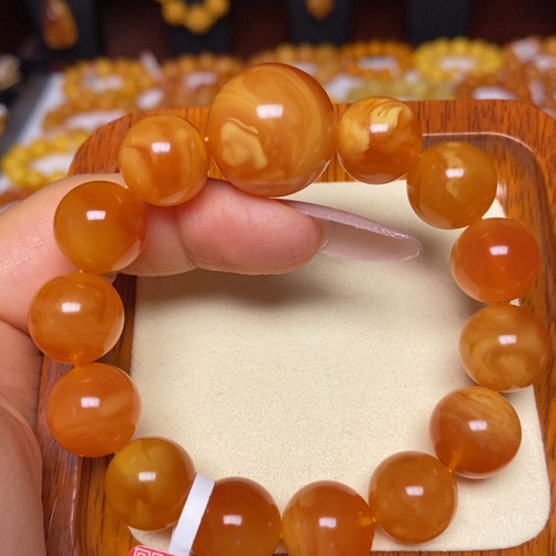 【闪购商品】蜜蜡手链未镶嵌手串