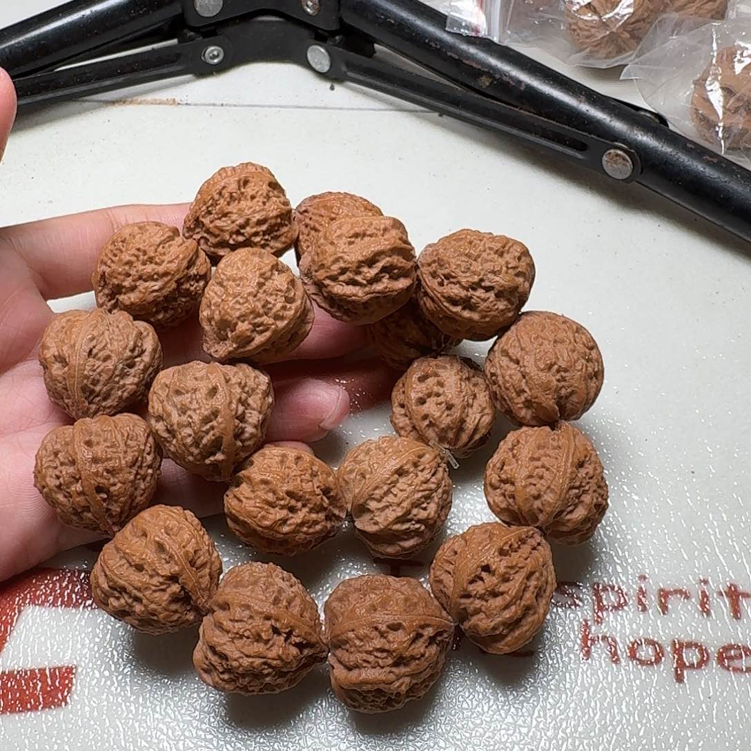 核桃手串/手链9号边25手持