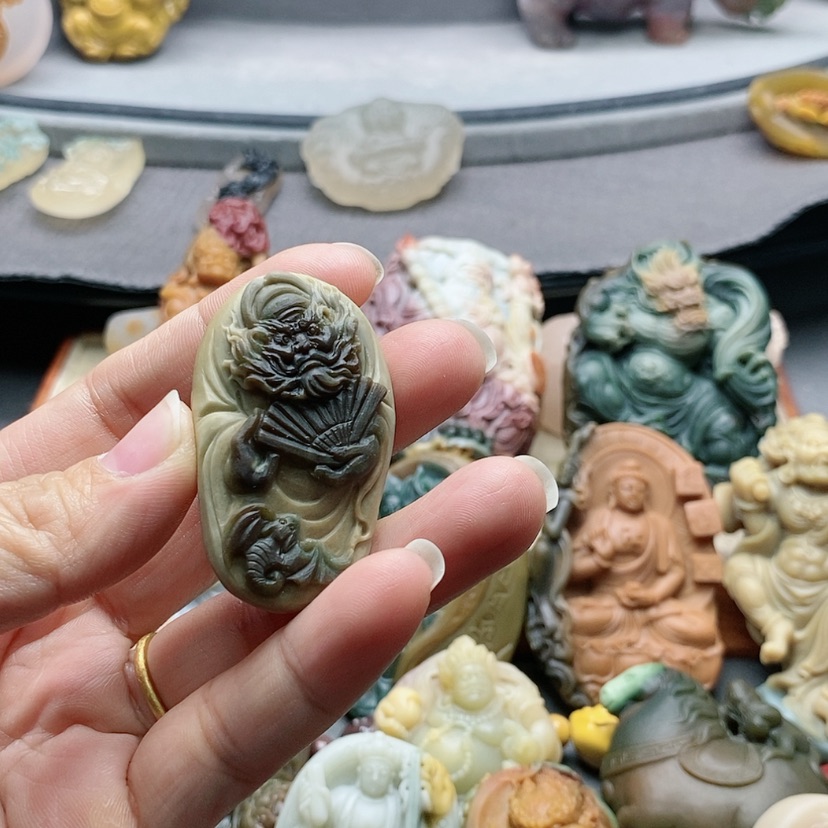 【闪购商品】未镶嵌吊坠定制石英质玉