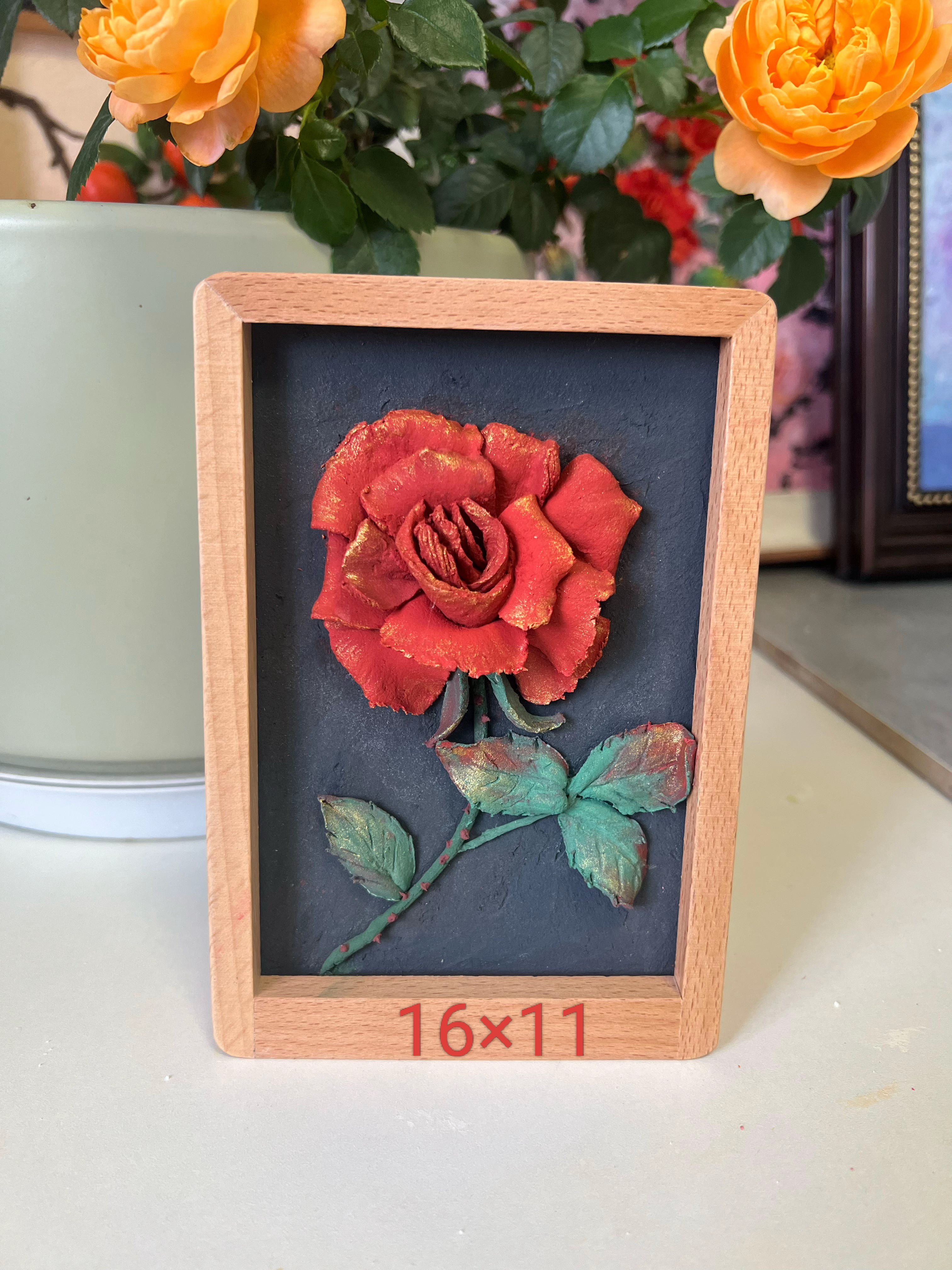 浮雕画 家居装饰画 摆台 16/11（孤品 不退换）